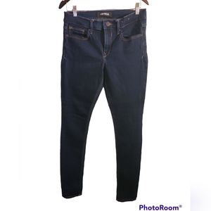 Express jeans legging. Dark blue size 8 long